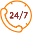 24x7 Support